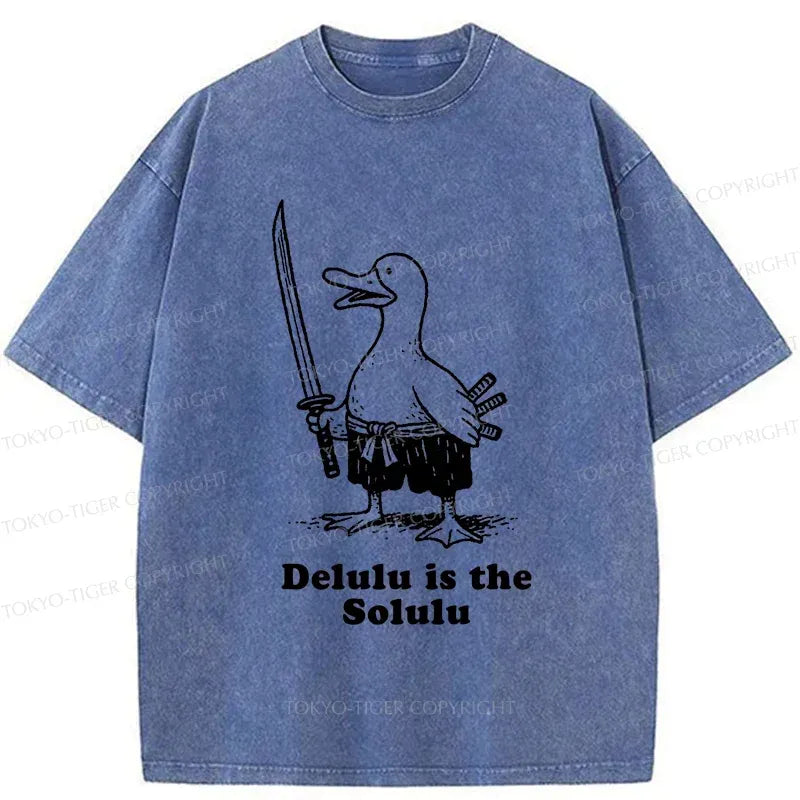 Vintage Unisex T-Shirt with Samurai Print