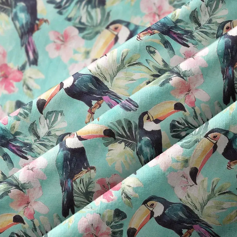 Unisex Japanese Toucans Shirt for Vacation