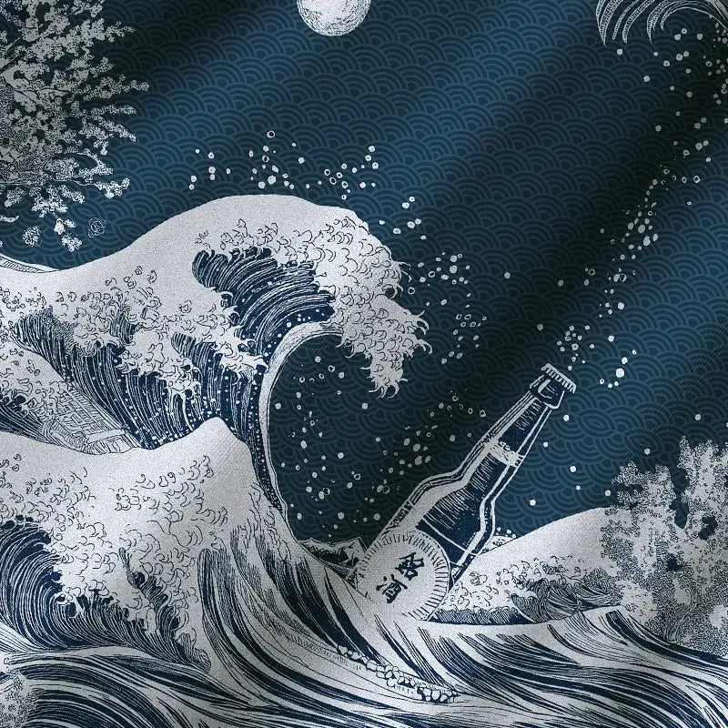 Japanese Woodblock Print Hawaiian Shirt