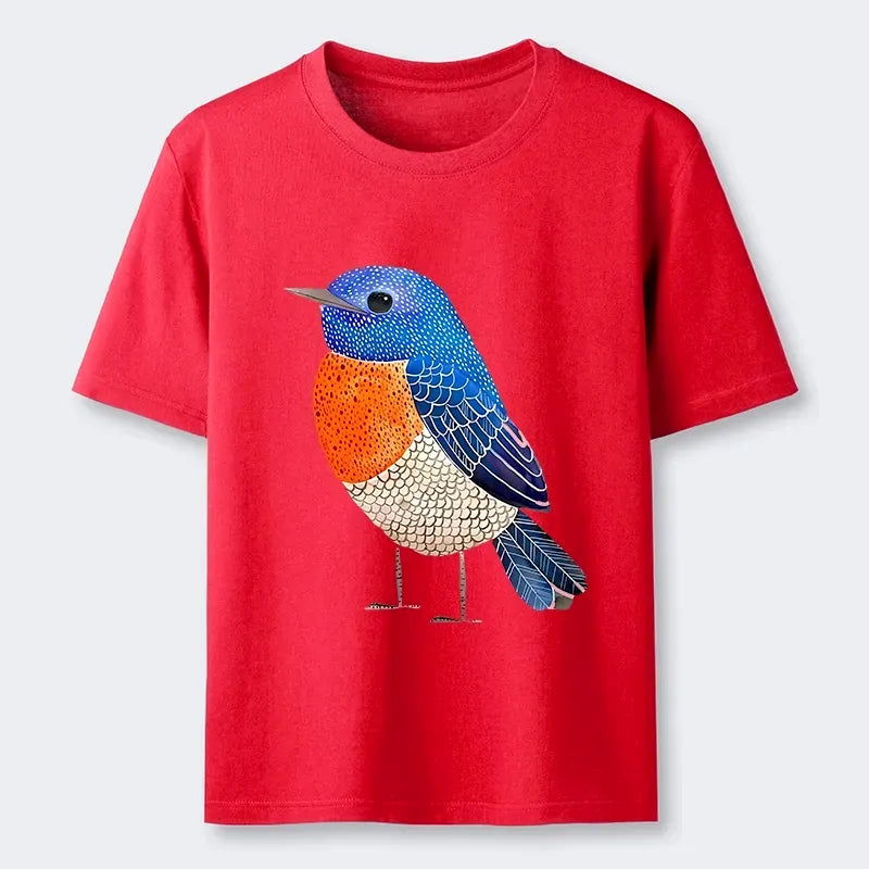 Kyoto-Lion Little Blue Bird Classic T-Shirt