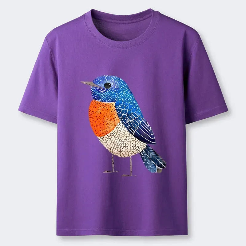 Kyoto-Lion Little Blue Bird Classic T-Shirt
