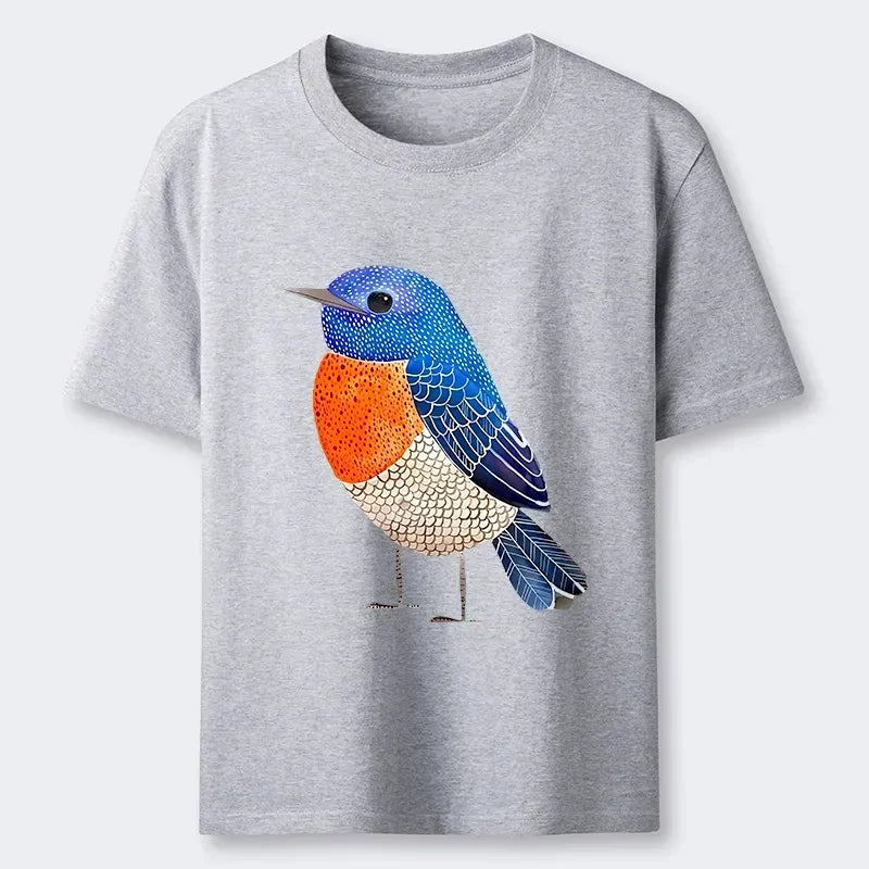 Kyoto-Lion Little Blue Bird Classic T-Shirt