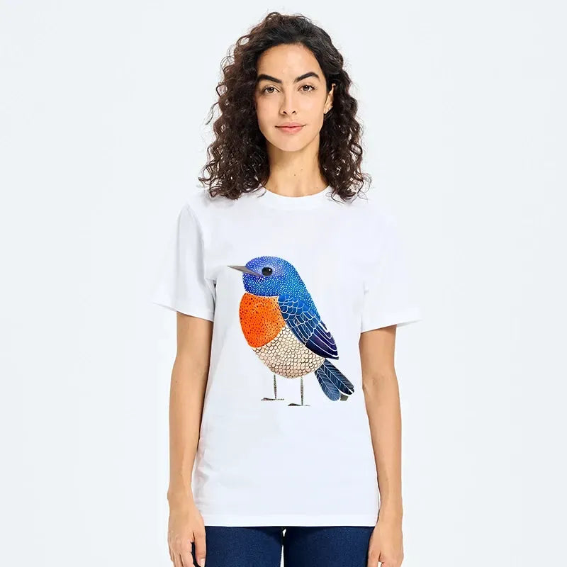 Kyoto-Lion Little Blue Bird Classic T-Shirt