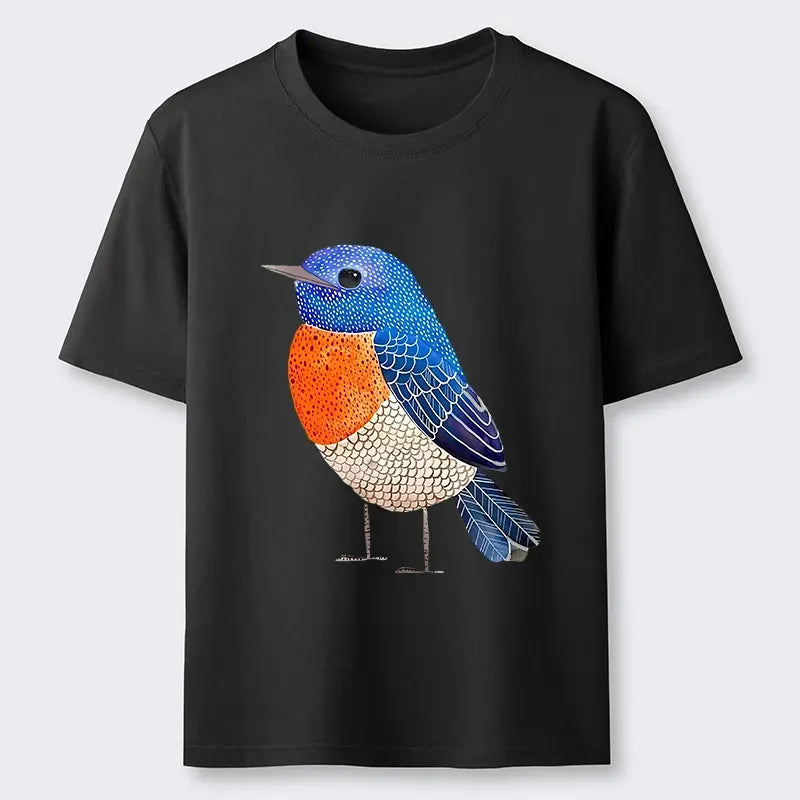 Kyoto-Lion Little Blue Bird Classic T-Shirt