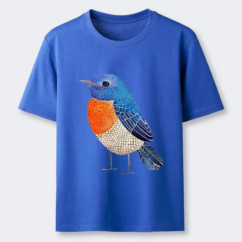 Kyoto-Lion Little Blue Bird Classic T-Shirt