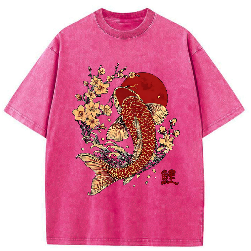 Unisex Kyoto Lion Koi Shirt for Vacation