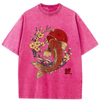 Unisex Kyoto Lion Koi Shirt for Vacation