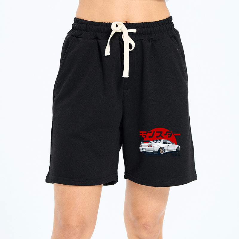 r32 gtr monster shorts casual style