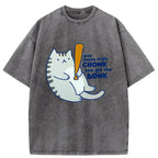 Funny Kyoto Lion Cat T-Shirt for Summer