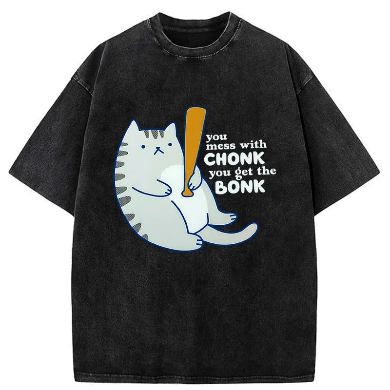 Funny Kyoto Lion Cat T-Shirt for Summer