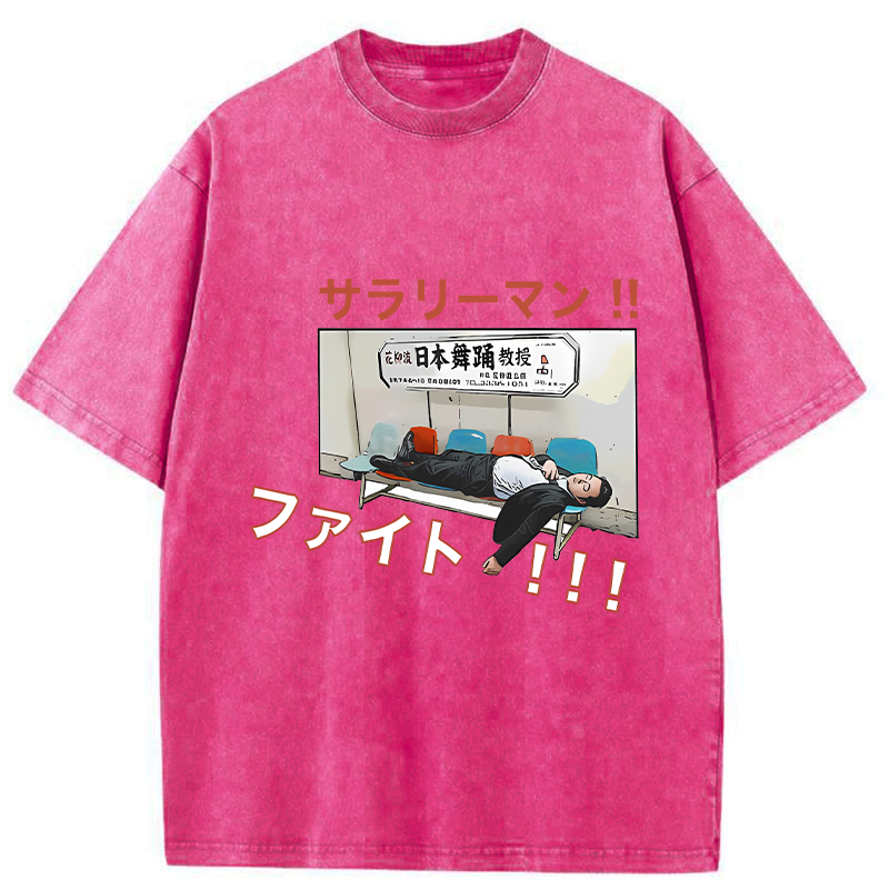 kyoto lion retro anime shirt daily wear