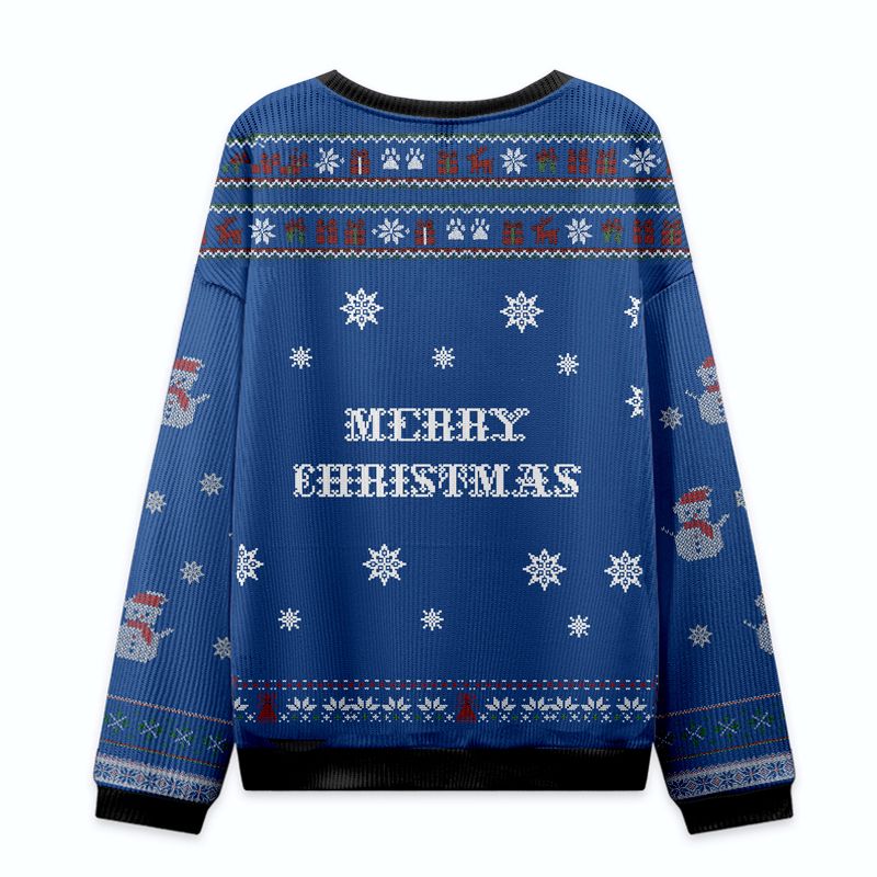Kyoto-Lion Funny Raccoon First Of All I'm A Delight Christmas Ugly Sweatshirt