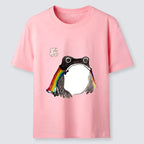 Japanese Frog T-Shirt for Daily Wear