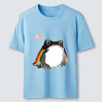 Japanese Frog T-Shirt for Daily Wear