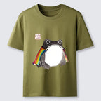 Japanese Frog T-Shirt for Daily Wear