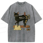 Kyoto Lion Cat T-Shirt On Sale