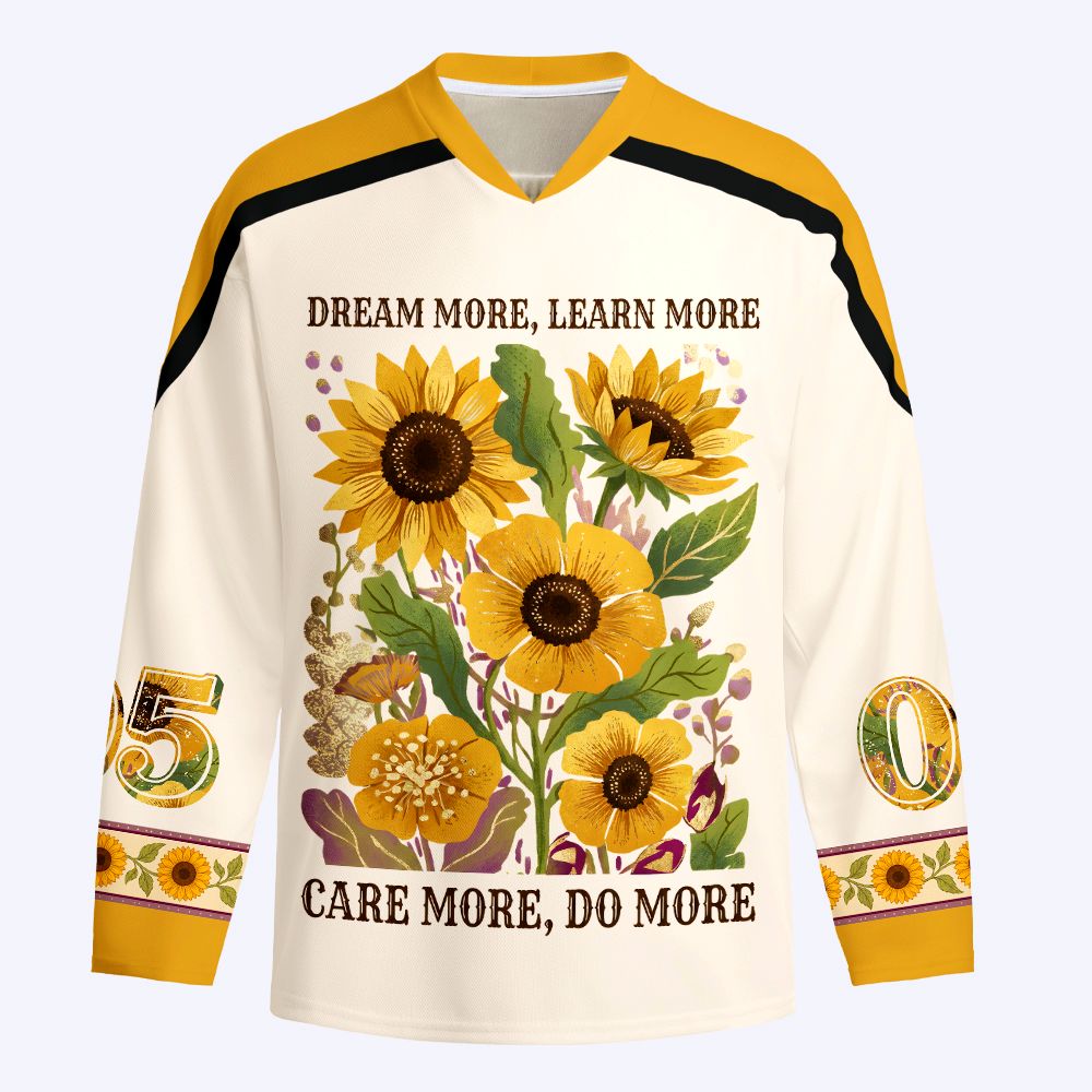 Kyoto-Lion Bloom Forward Long-Sleeve Hockey Jersey