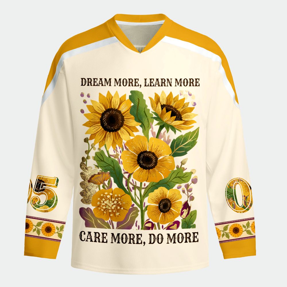 Kyoto-Lion Bloom Forward Long-Sleeve Hockey Jersey