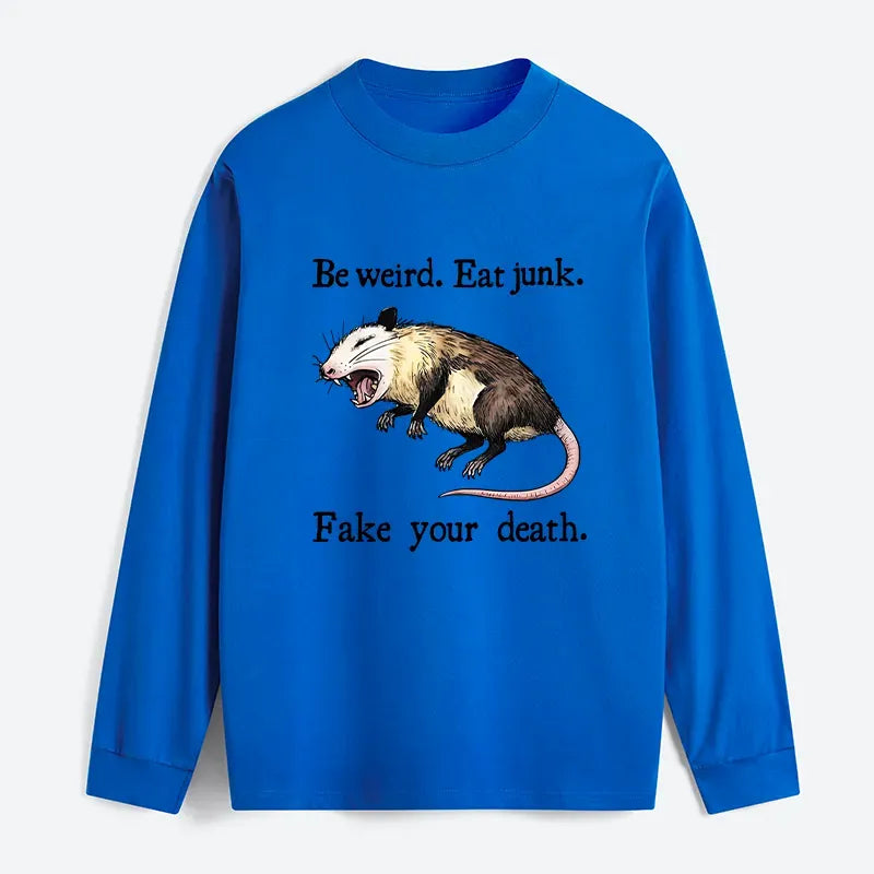 Kyoto-Lion Possum Playing Dead Classic Long Sleeve T-Shirt