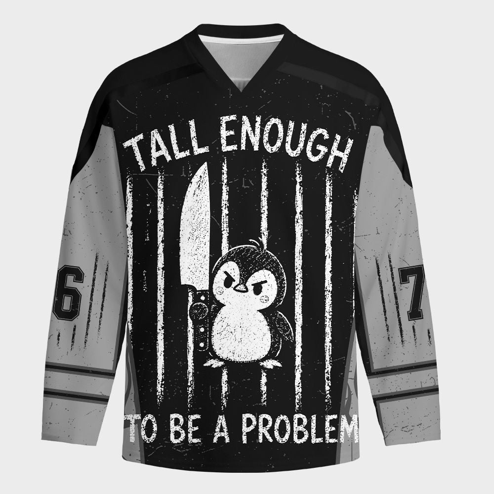Kyoto-Lion Strong Tall Mindset Long-Sleeve Hockey Jersey