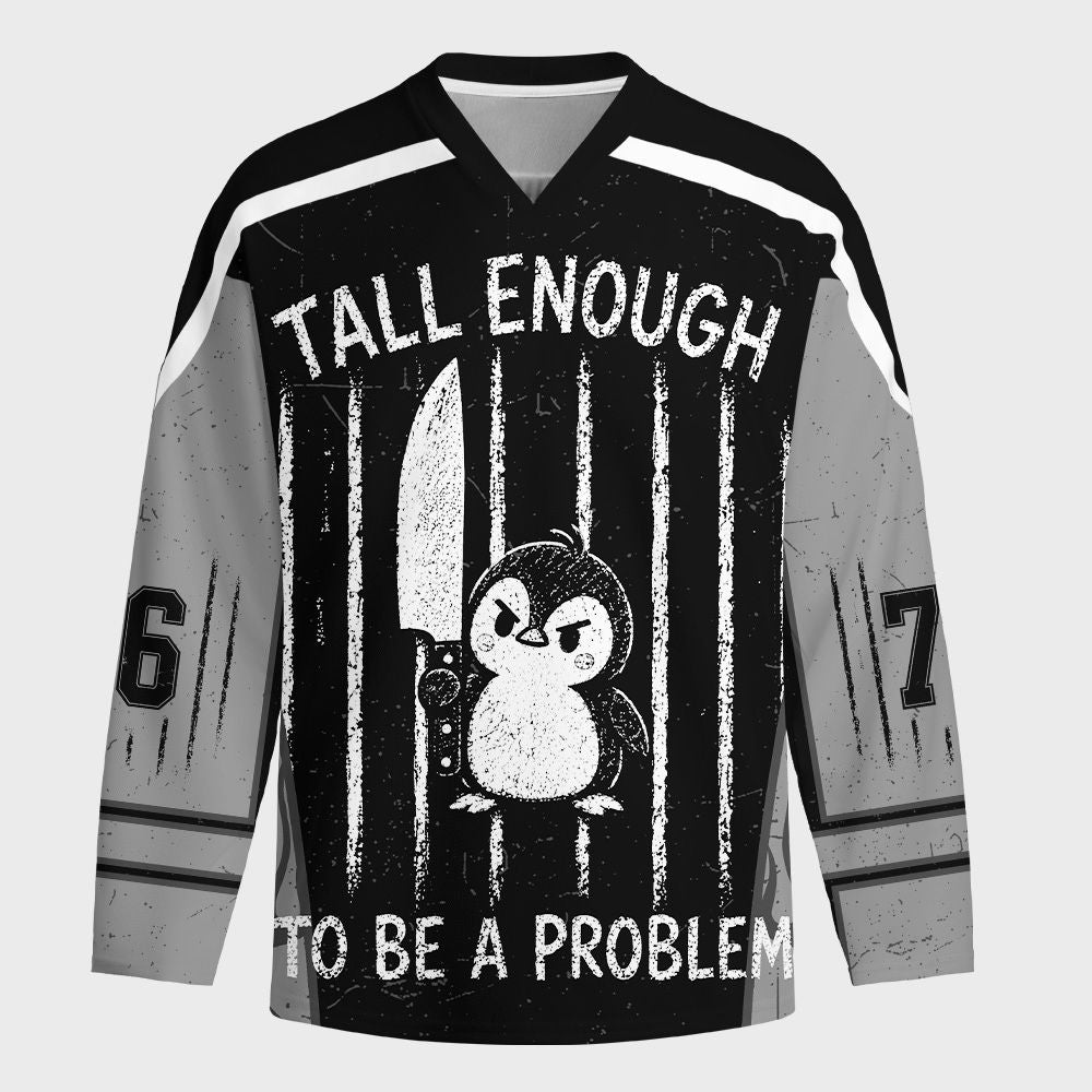 Kyoto-Lion Strong Tall Mindset Long-Sleeve Hockey Jersey