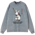 japanese washed unisex long sleeve t-shirt