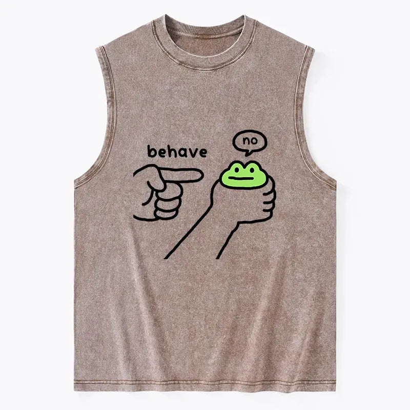 Japanese Vintage Tank Top for Daily Wear