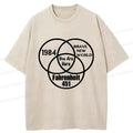 Kyoto Lion Rebellion Washed T-Shirt for Street Style