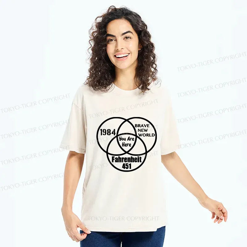 Japanese Vintage Cotton T-Shirt for Daily Wear