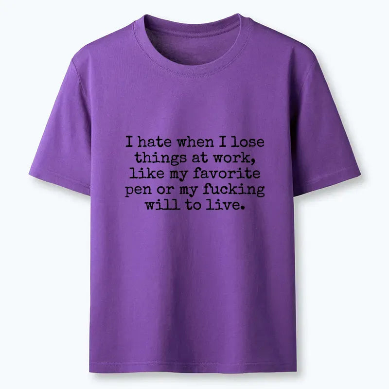 Kyoto lion work stress t-shirt gift idea