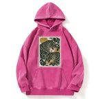 Vintage Tiger Print Hoodie for Streetwear