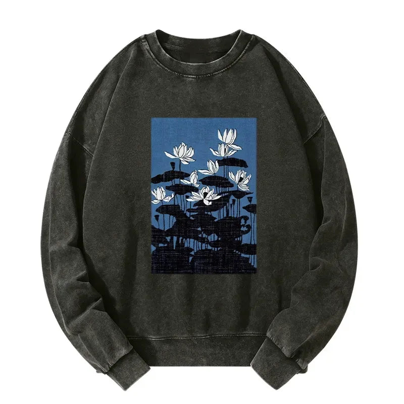 Japanese Art Sweatshirt for Daily Wear
