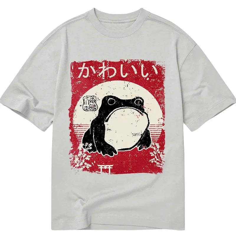 unisex grumpy frog classic tee daily wear
