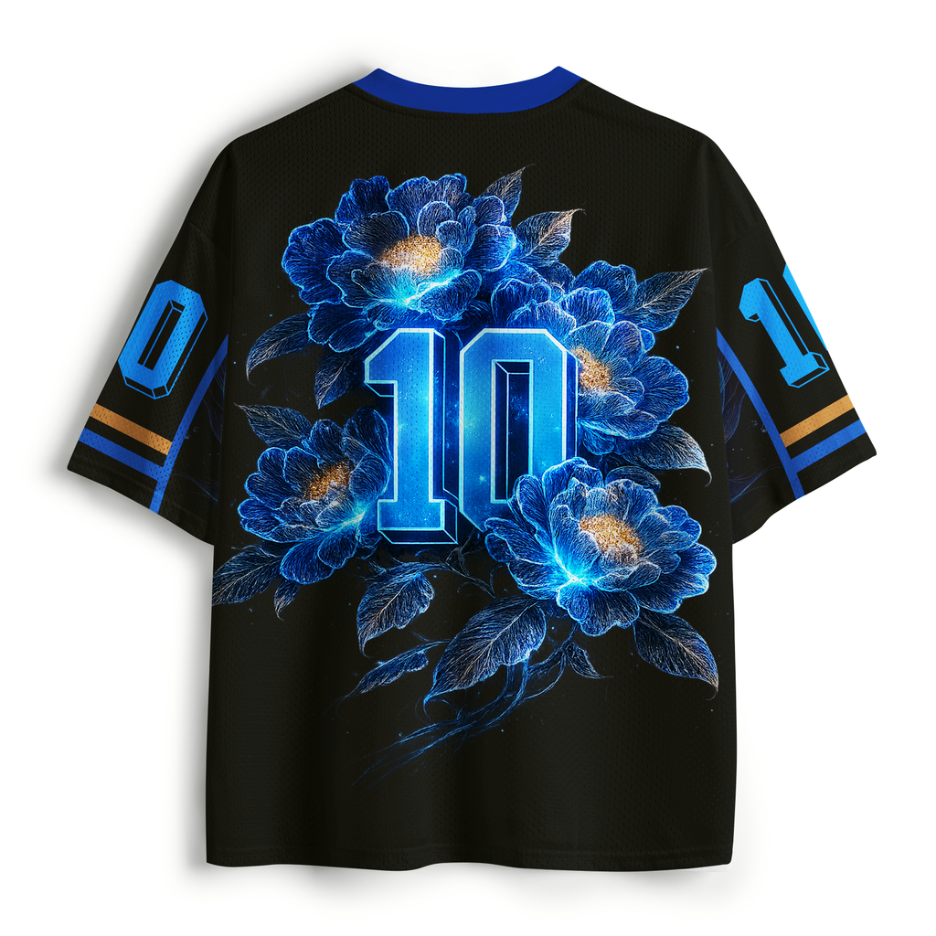 Kyoto-Lion Endless Cycle Lotus Koi Mesh Jersey