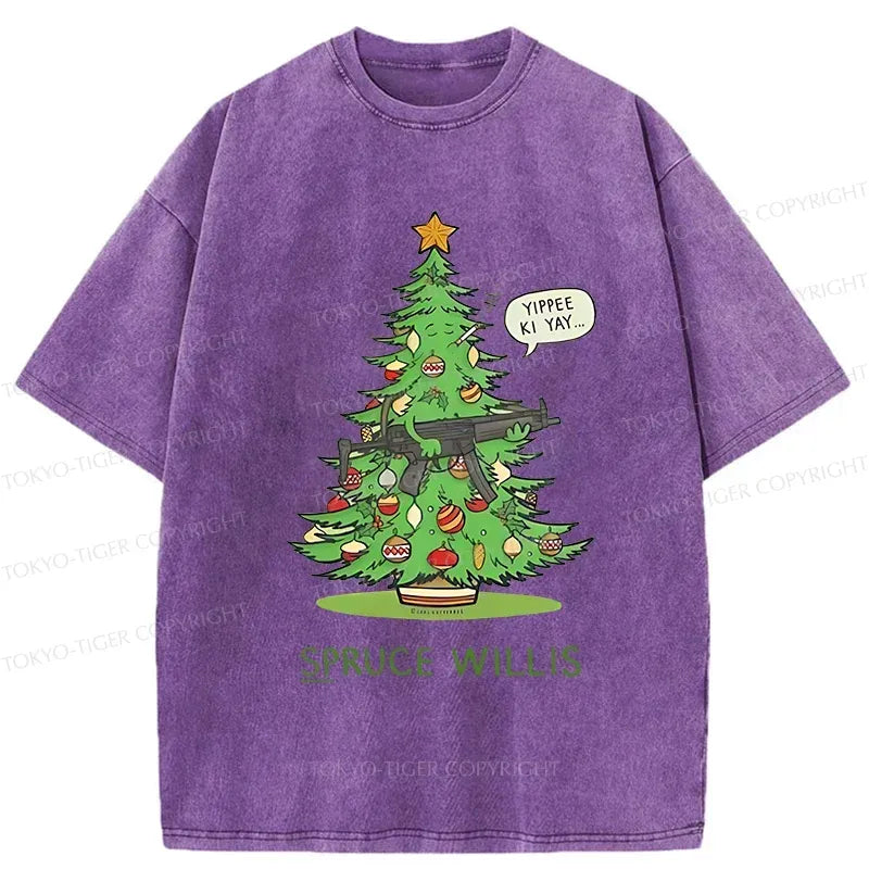 vintage washed Japanese t-shirt for holiday