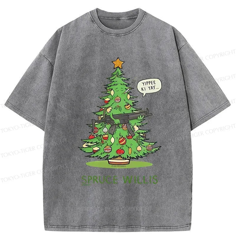 vintage washed Japanese t-shirt for holiday