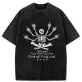 Kyoto-Lion Hate All The Things Washed T-Shirt