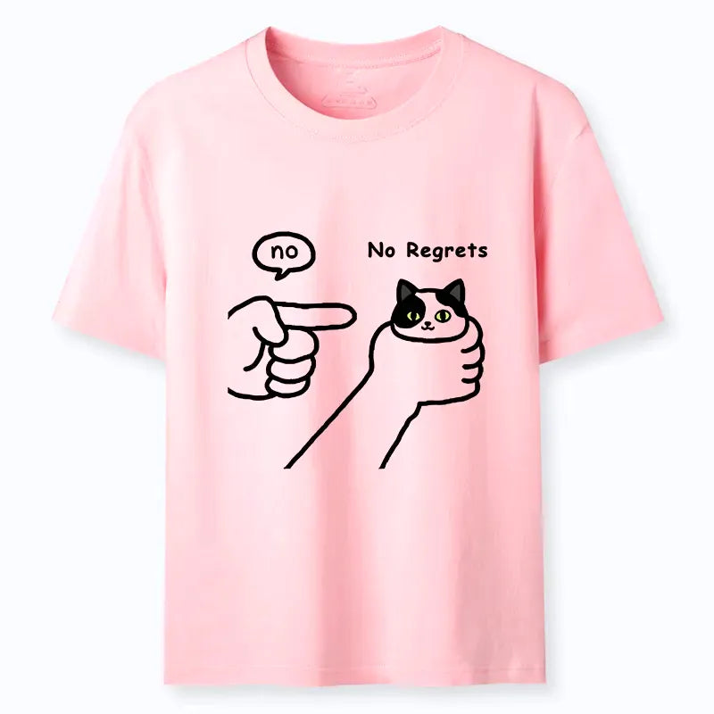 Ukiyo-e Cat T-Shirt for Daily Wear