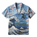 Unisex Japanese Hawaii Shirt for Streetwear