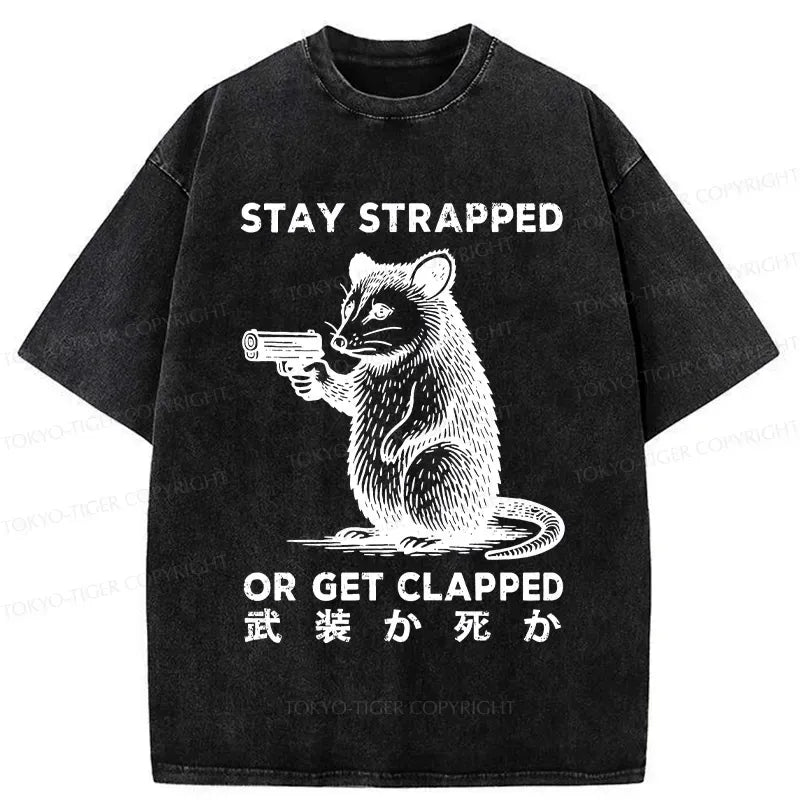 Japanese Washed T-Shirt for Daily Wear