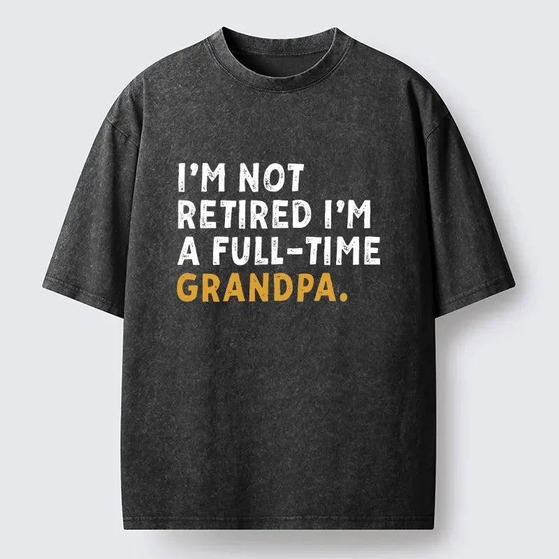 Unisex Grandpa Duty T-Shirt on Sale
