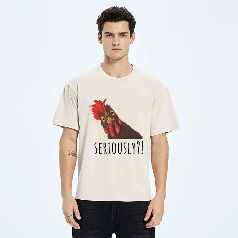 Japanese washed t-shirt for everyday wear