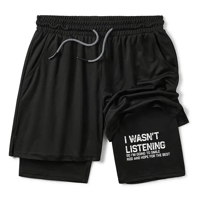Indifferent lion shorts for streetwear