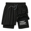 Indifferent lion shorts for streetwear