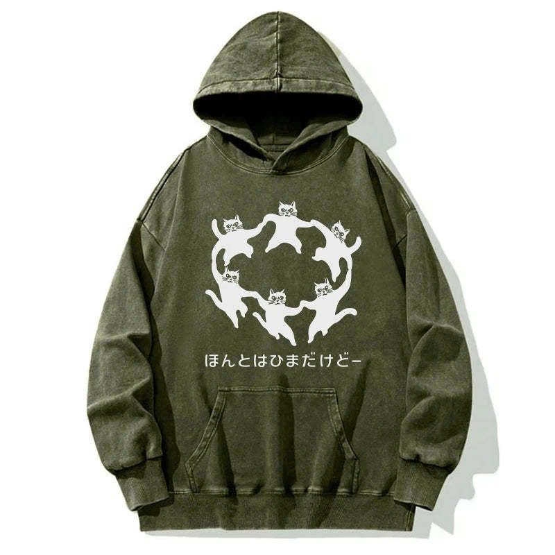 Kyoto lion cats vintage hoodie best seller