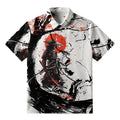 Ukiyo-e Unisex Cotton Shirt for Streetwear