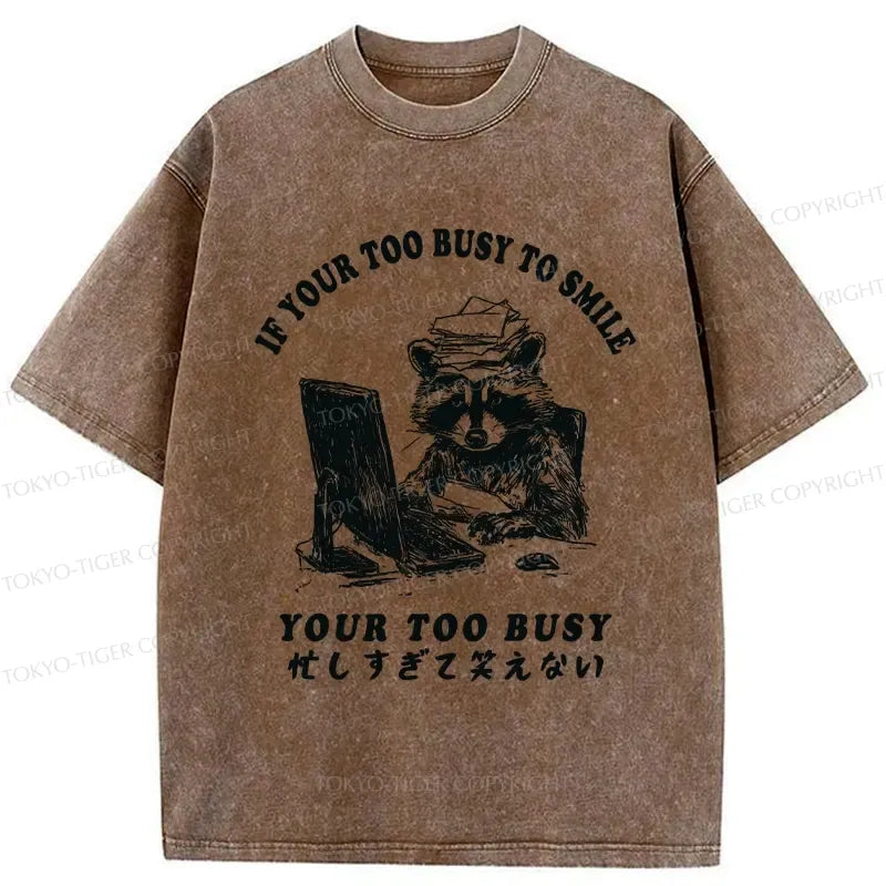 Japanese vintage Kyoto Lion washed t-shirt
