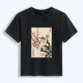 Japanese vintage sakura women's t-shirt