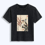 Japanese vintage sakura women's t-shirt