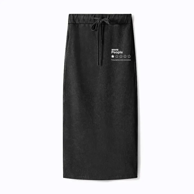Kyoto-Lion Evaluation People Washed Terry Skirt